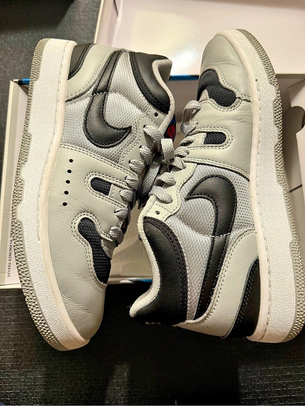 Nike Attack Sneakers Gray & Black US 7